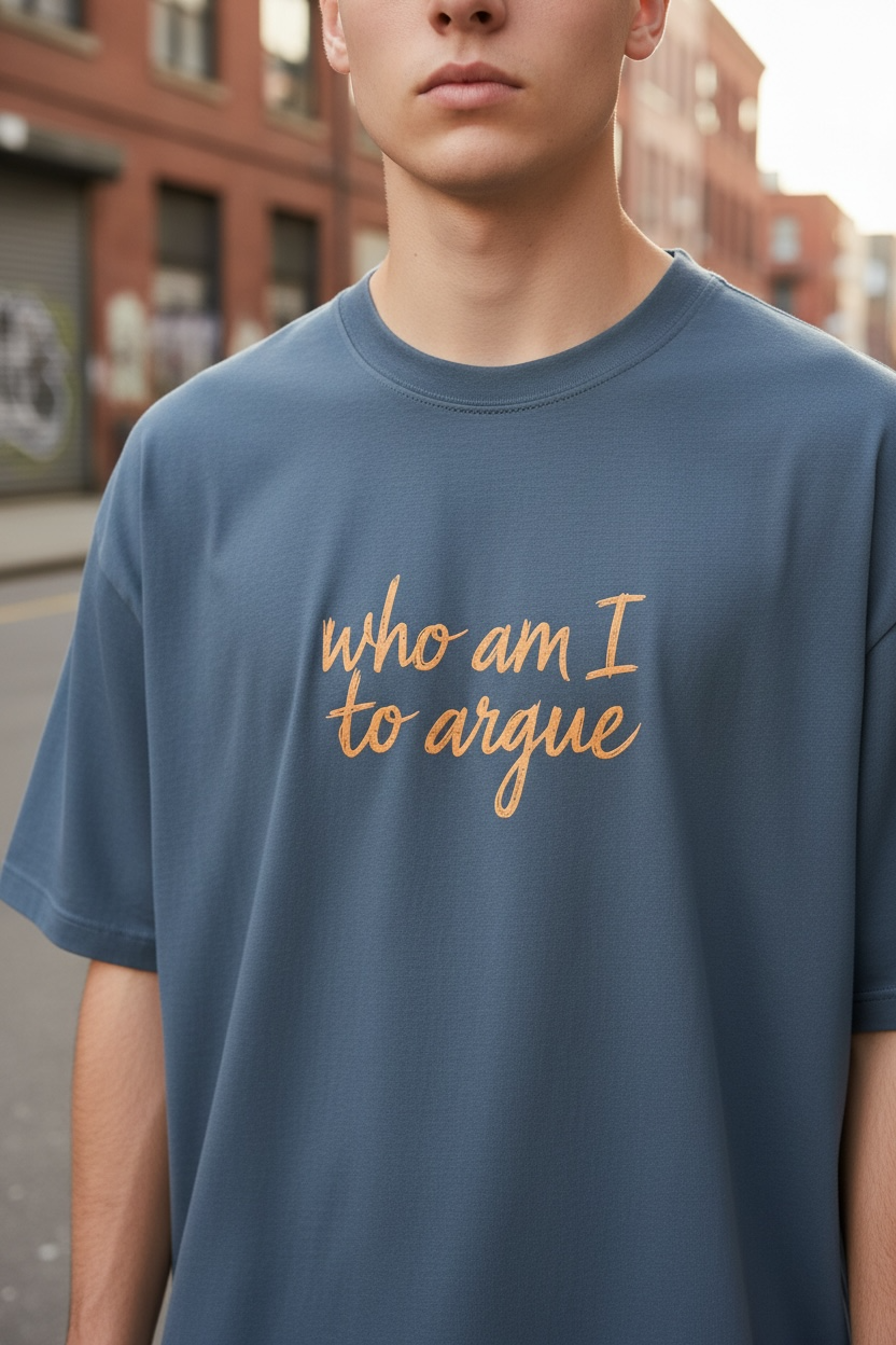 Who Am I to Argue T-Shirt