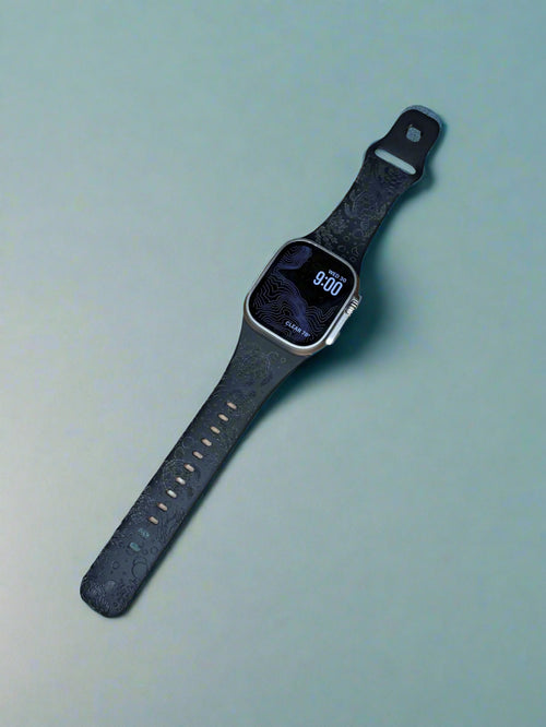 Engraved Sea Turtle Apple Watch Band