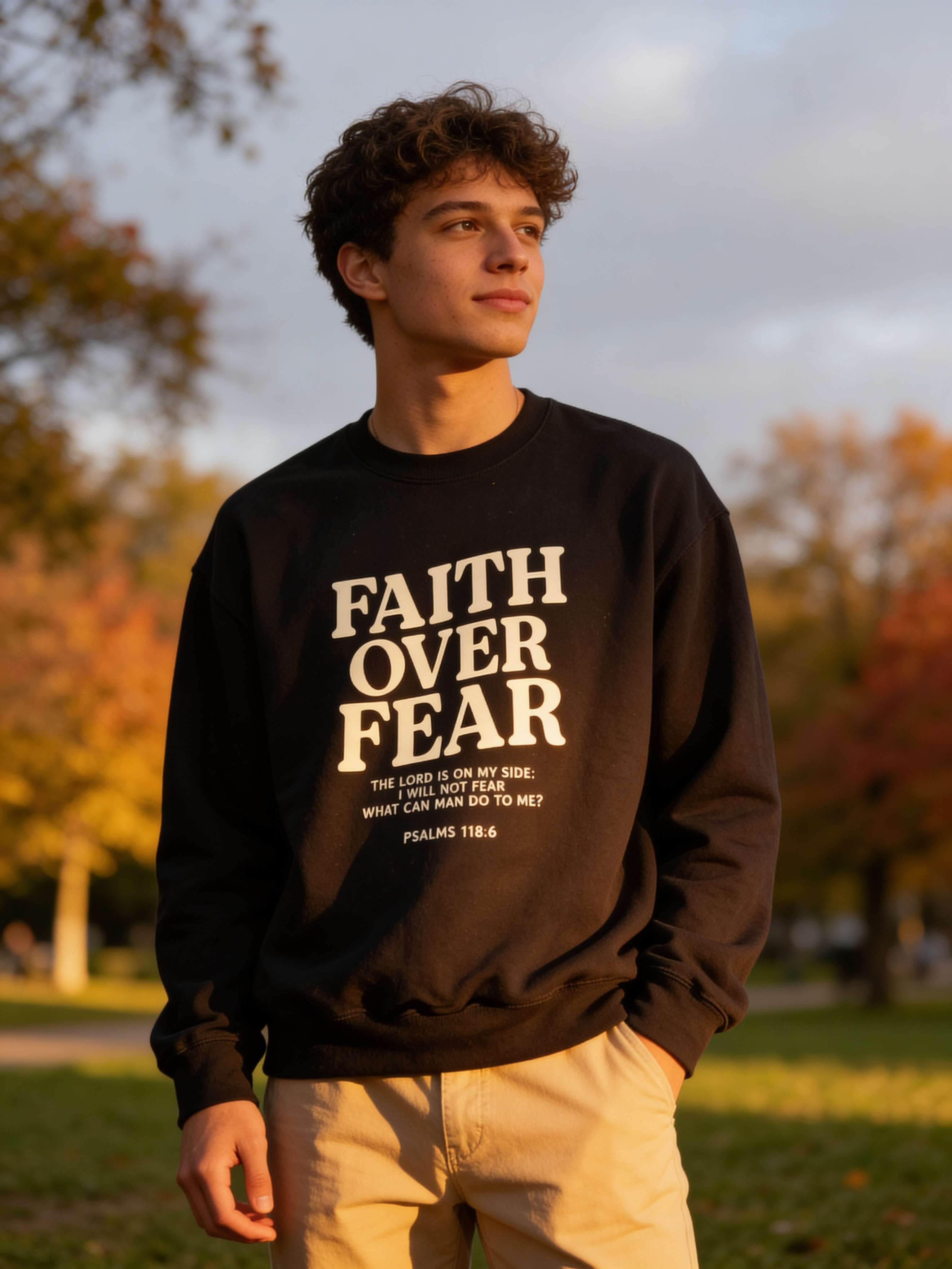 Faith Over Fear Sweatshirt