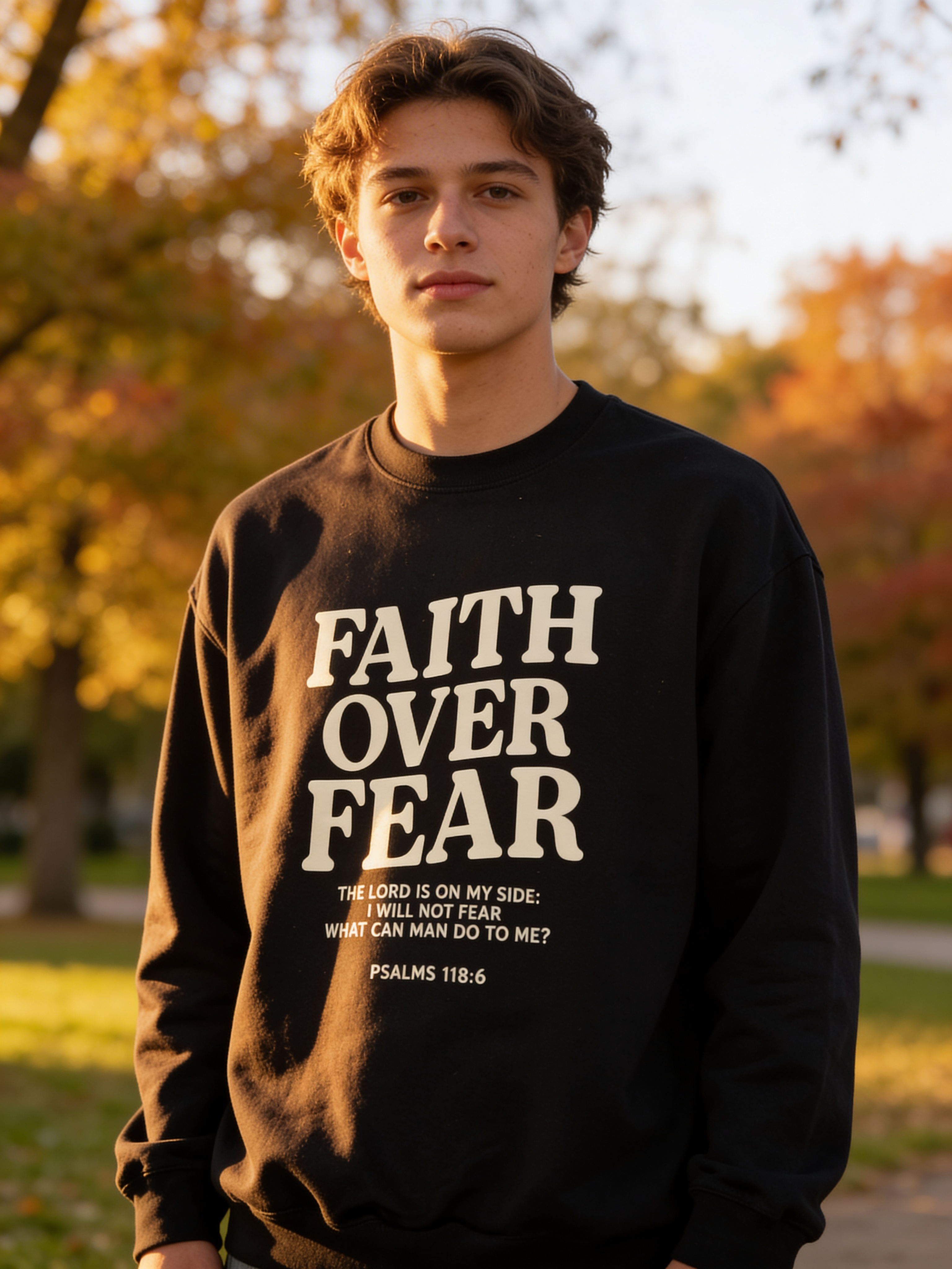 Faith Over Fear Sweatshirt