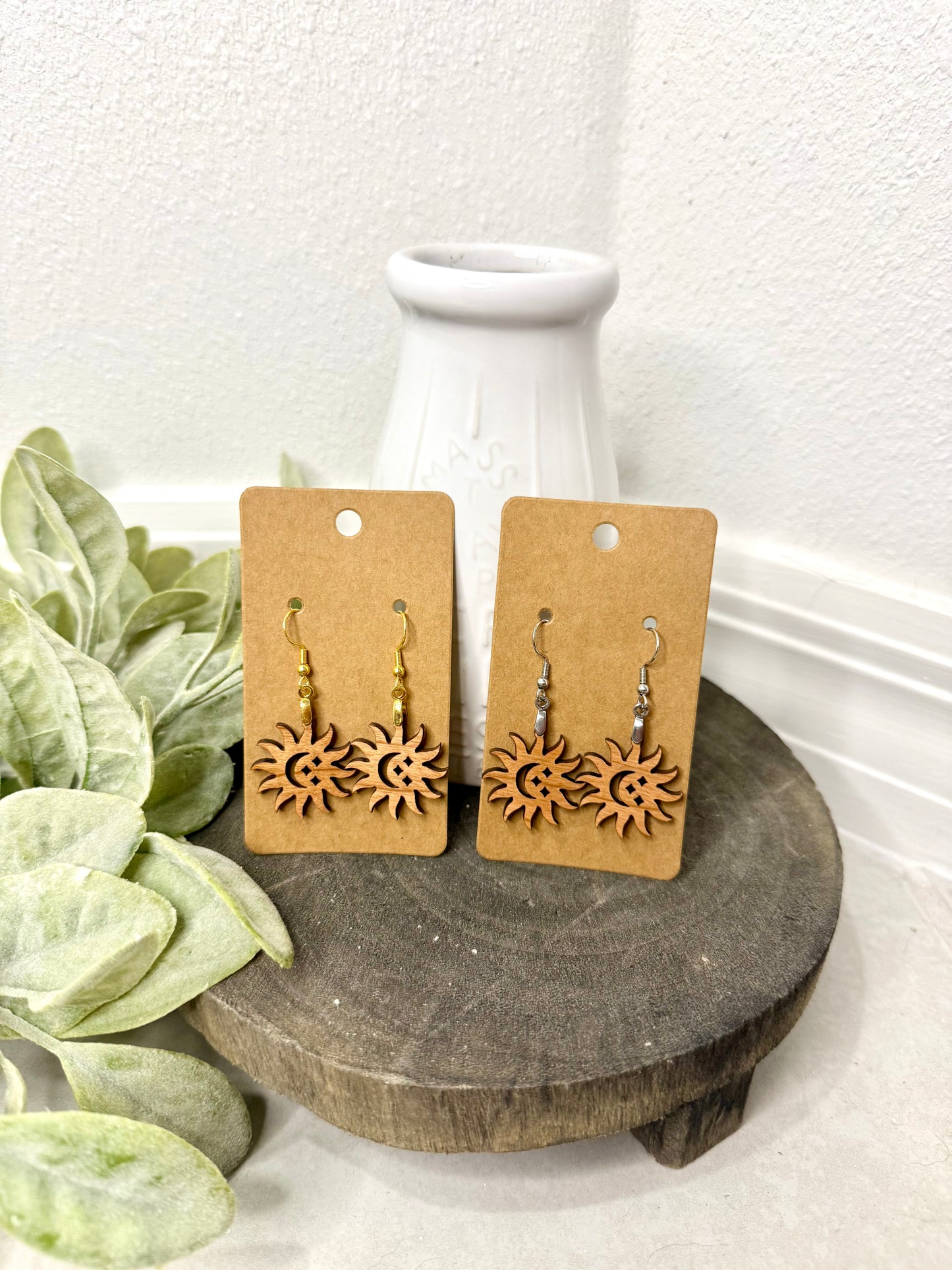Hippie Sun & Moon Earrings