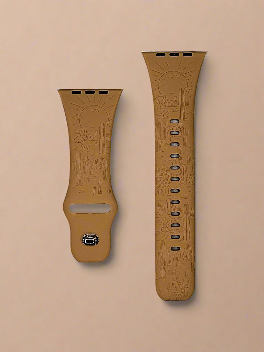 Desert Silicone Apple Watch Band