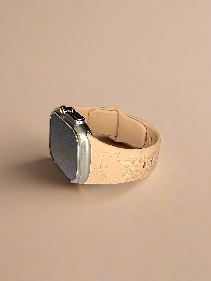 Desert Silicone Apple Watch Band