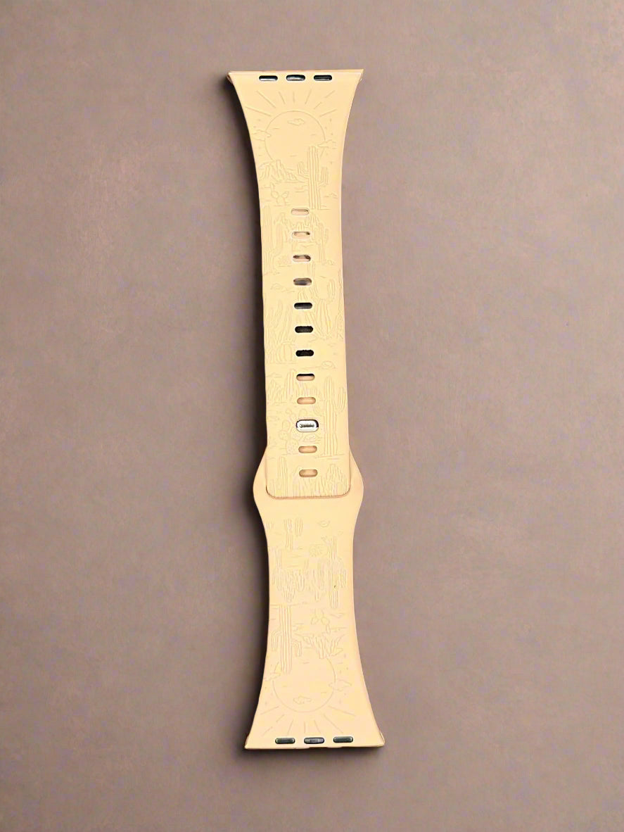 Desert Silicone Apple Watch Band
